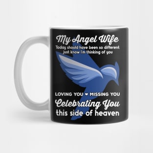 My Angel Wife Blue Jay 2 Mug